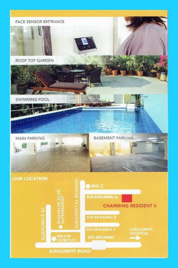 Charming Resident At Ekkamai From Studio Unit Up To 2 Bedroom Apartment Bangkok Exterior photo